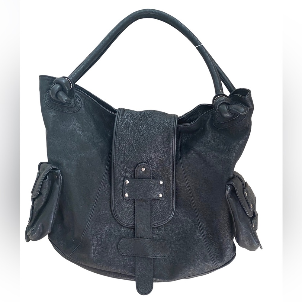 Co-Lab Chris Con leather purse